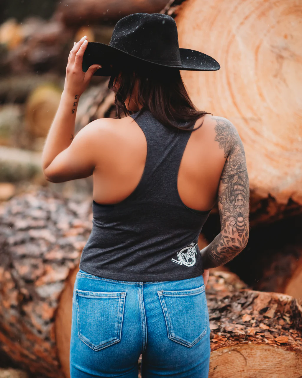 Whiskey Bent Cropped Tank - Image 3