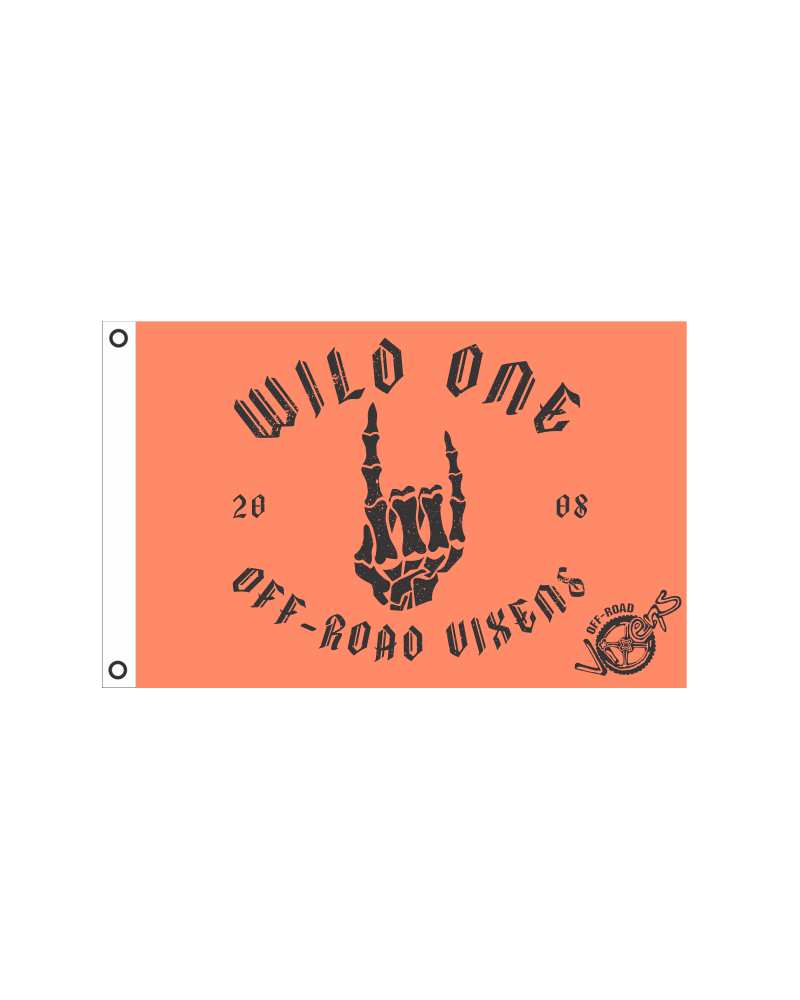 Wild One Flag 12" x 18" - Image 3
