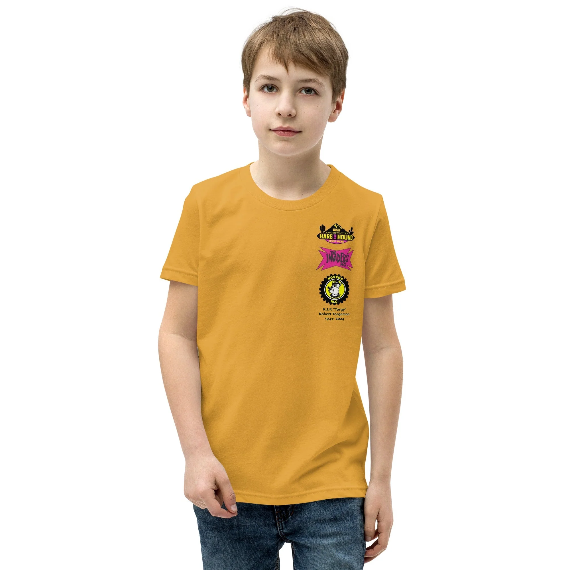 Youth 2024 Alien Dawg Run - Rovers MC & Invaders MC Hare & Hound Event T-Shirt - Image 7
