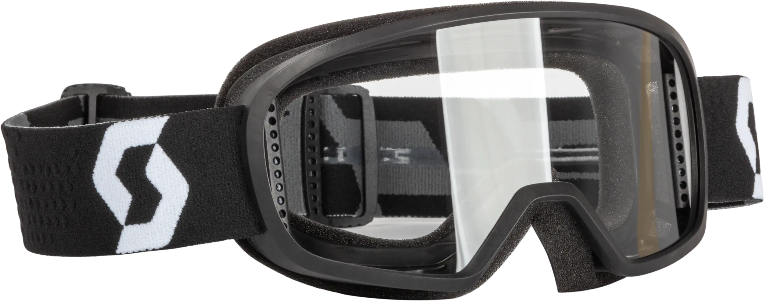 Youth Buzz Mx Goggle Black/Grey W/Clear