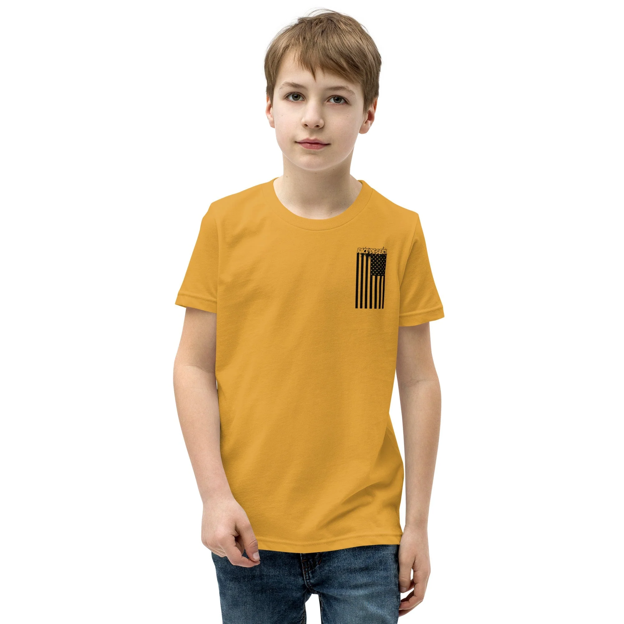 Youth Desert Nation T-Shirt - Gold - Image 2