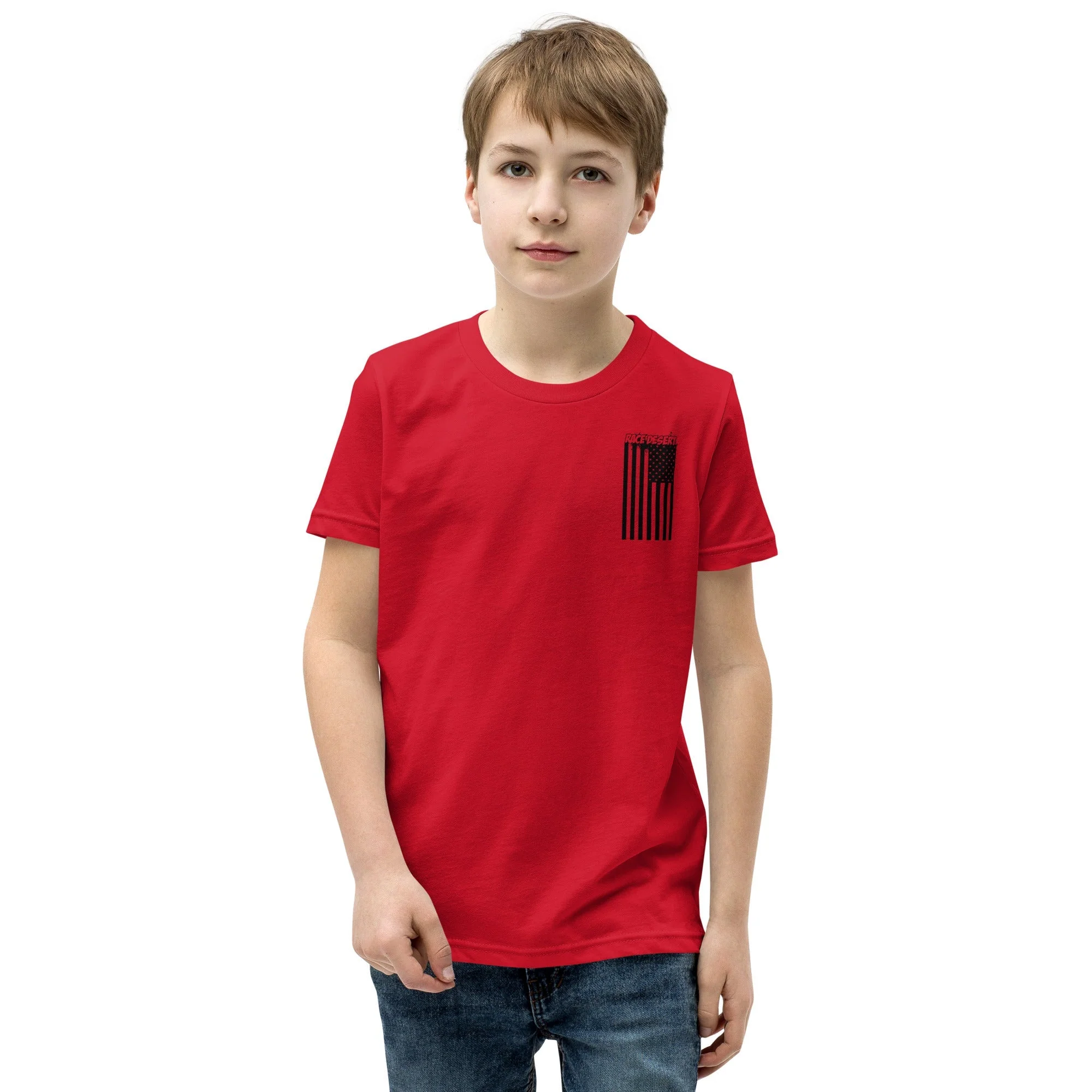 Youth Desert Nation T-Shirt - Red - Image 2