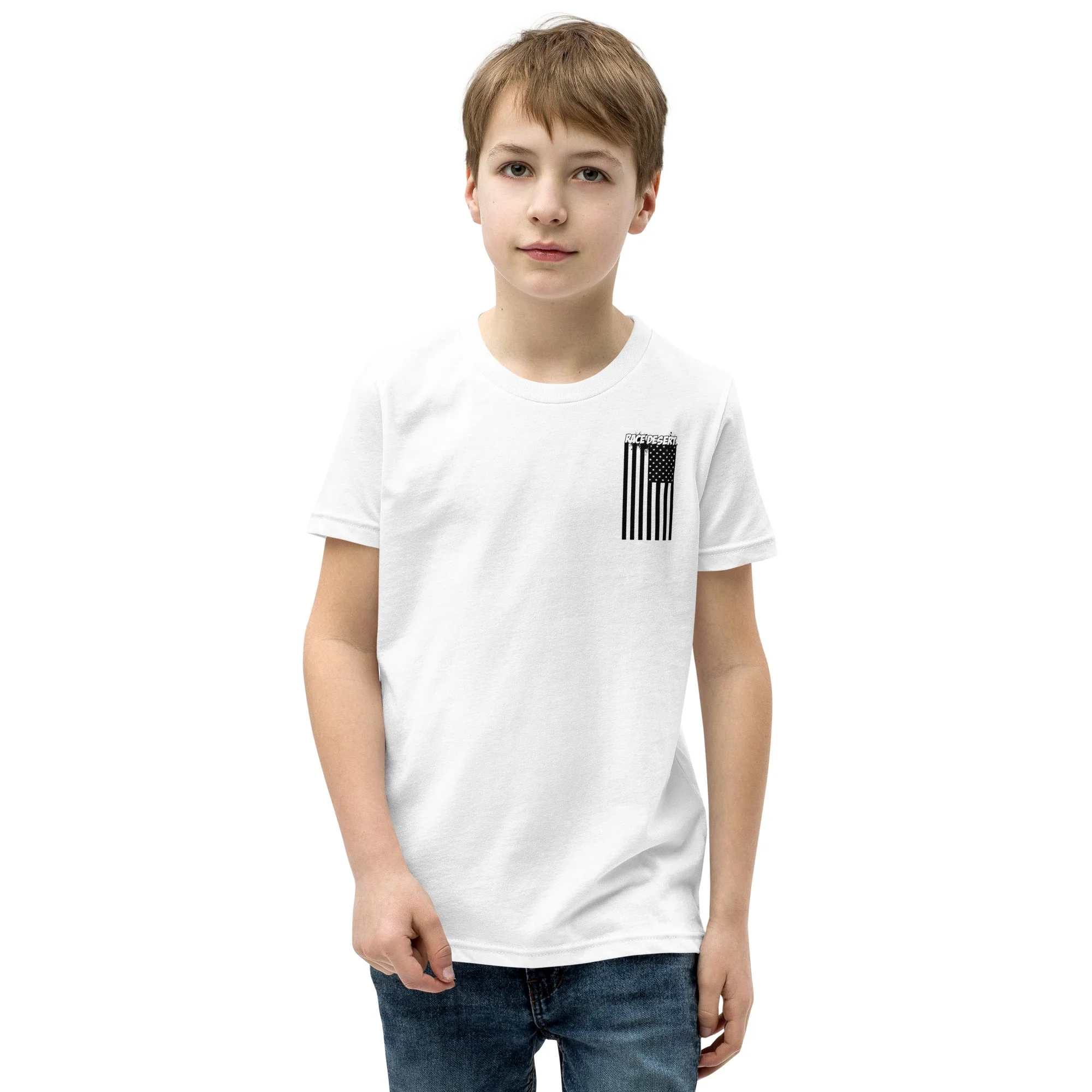Youth Desert Nation T-Shirt - White - Image 2