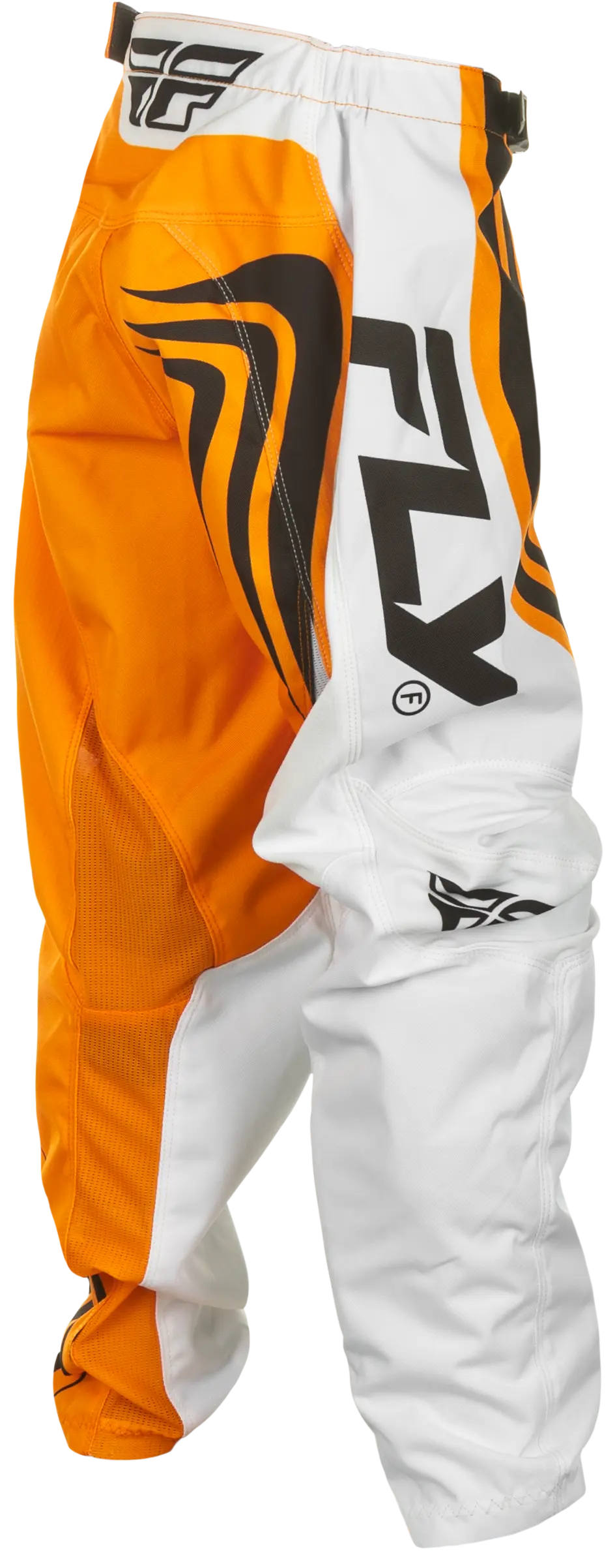 FLY RACING Youth F-16 Yellow/White/Black Pants - Image 3