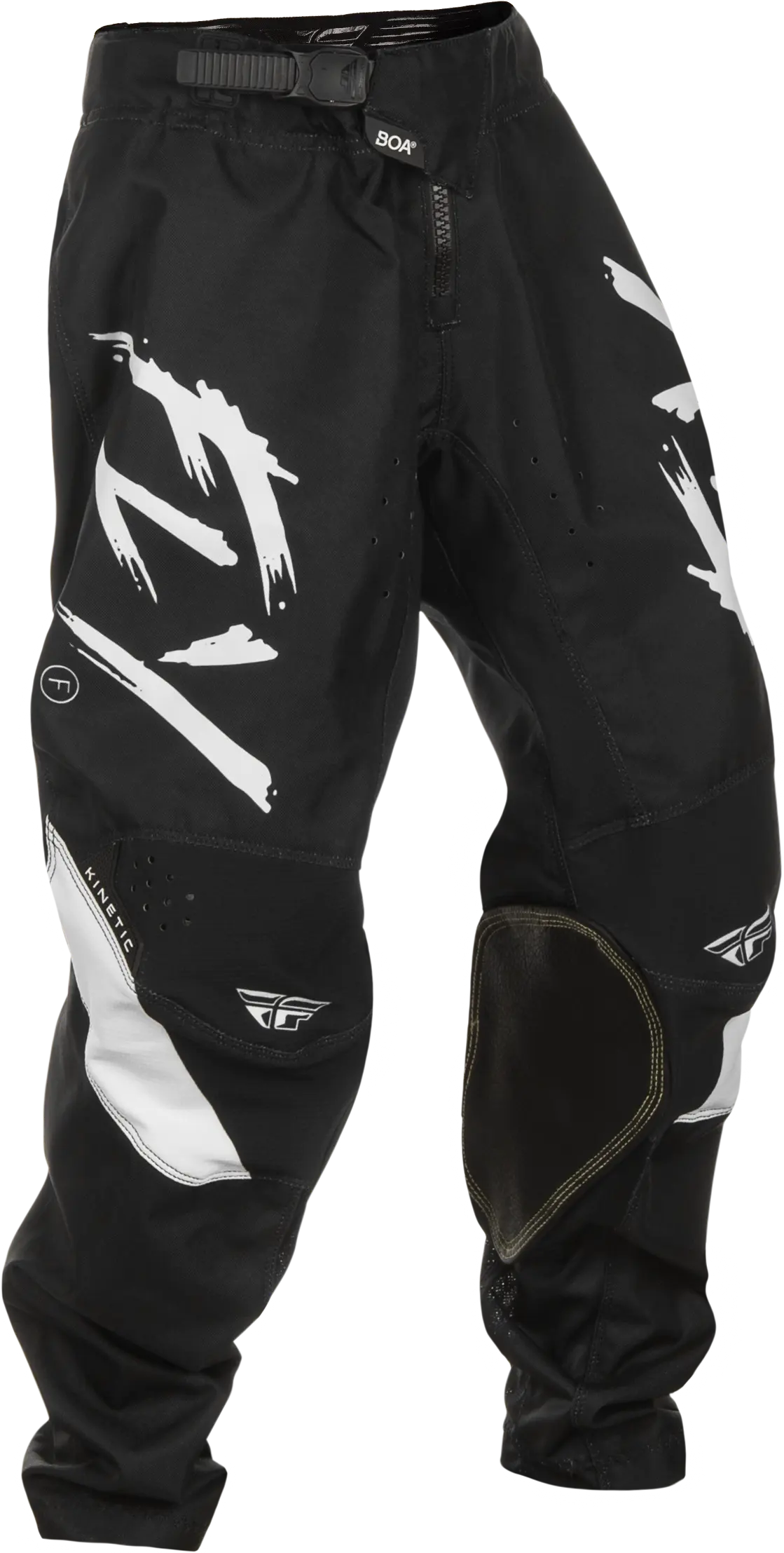 FLY RACING Youth Kinetic Stoke Red/Black Pants - Image 5