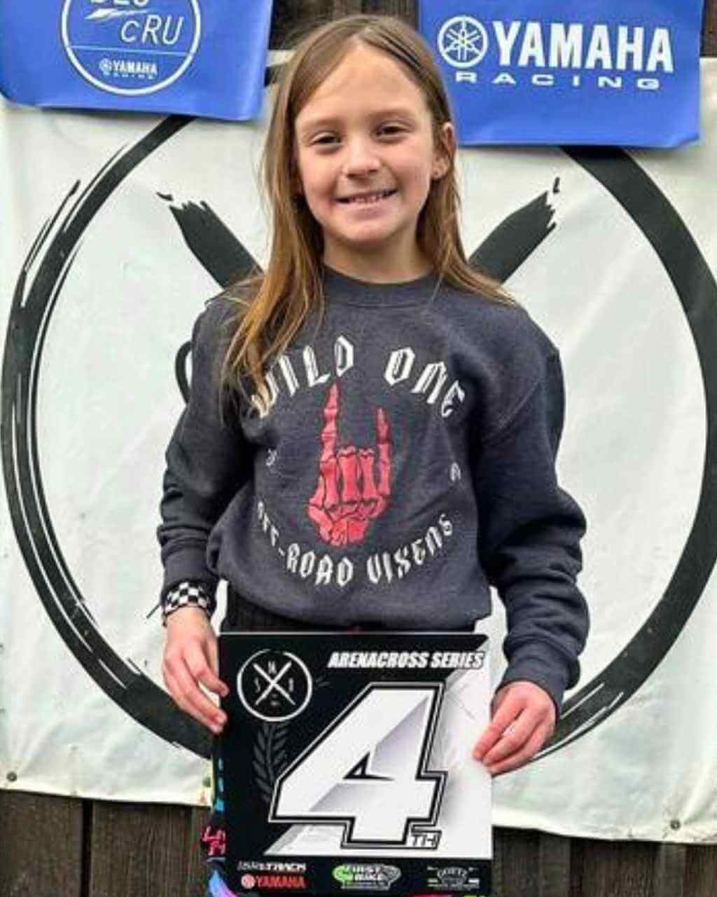 Youth Wild One Crewneck - Image 2