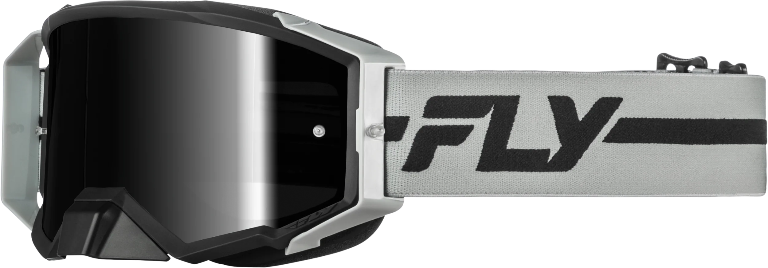 Zone Pro Goggle Grey/Black W/ Black Mirror/Smoke Lens