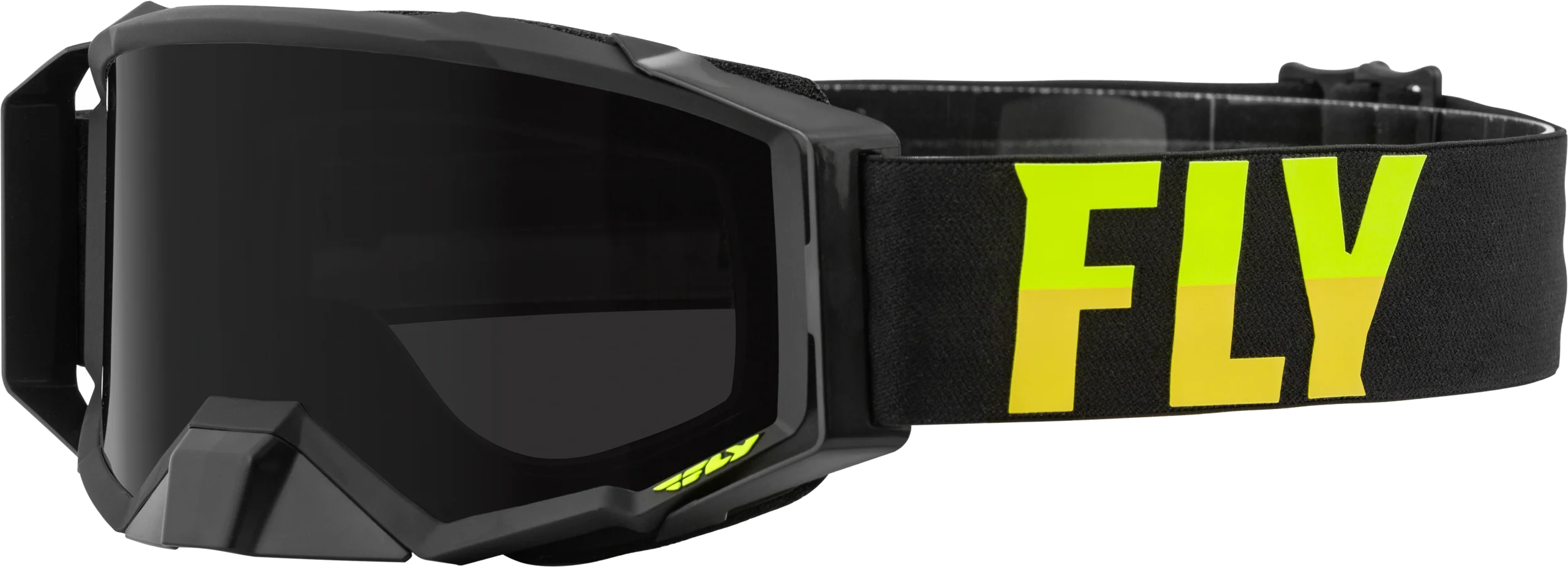 Zone Pro W/C Goggle Blk/Hi Vis W/Dark Smoke Hydro Lens