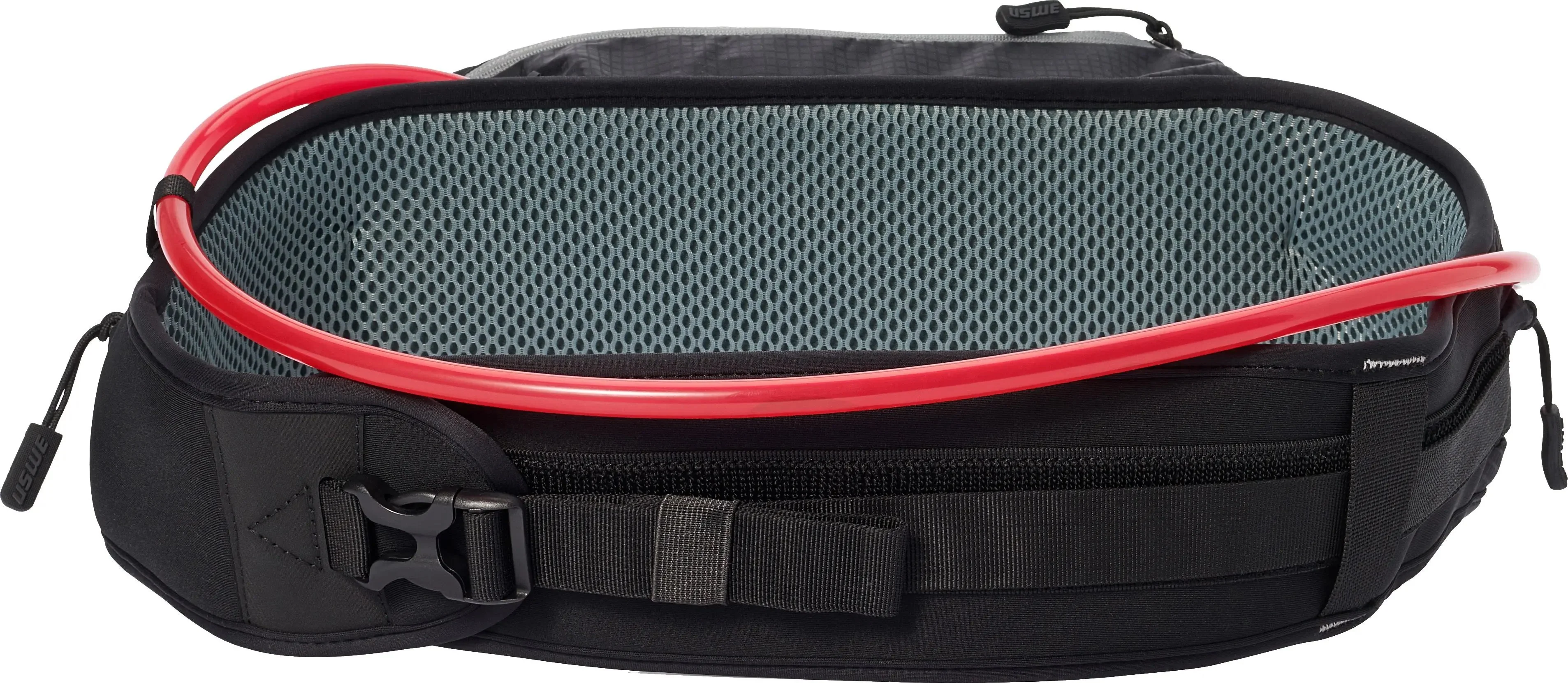 USWE Zulo 6L Vented Hip Pack with Plug-n-Play 1.5L bladder - Black Carbon - Image 3
